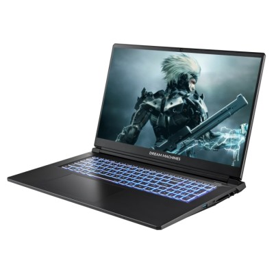 Ноутбук Dream Machines RT5050-17 17.3FHD IPS, AMD AI 7 350, 32GB, F2TB, NVD5050-8, DOS, чорний (RT5050-17UA25)