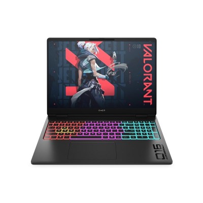 Ноутбук HP OMEN MAX 16-ah0044ua 16" 2.5K OLED, Intel U7-255HX, 32GB, F1TB, NVD5060-8, DOS, чорний (D06H7EA)