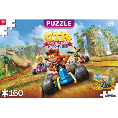 Пазл Crash Team Racing Nitro-Fueled Puzzles 160 ел.