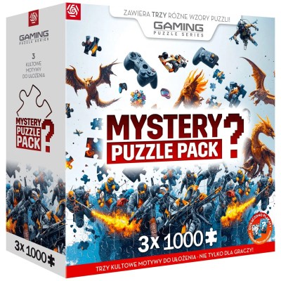 Пазл GoodLoot Mystery Puzzle Pack V1 3x1000 ел.