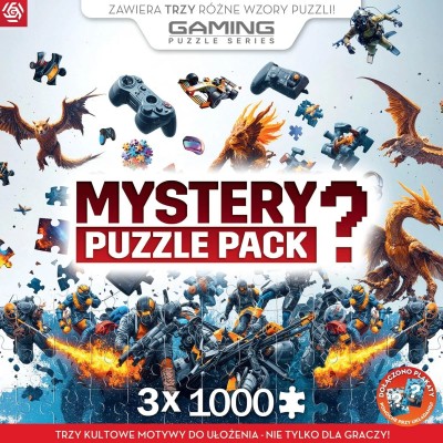 Пазл GoodLoot Mystery Puzzle Pack V1 3x1000 ел.