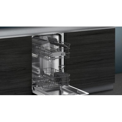 Посудомийна машина Siemens вбудована, 10компл., A+, 45см, дисплей, білий (SR63IX01KK)