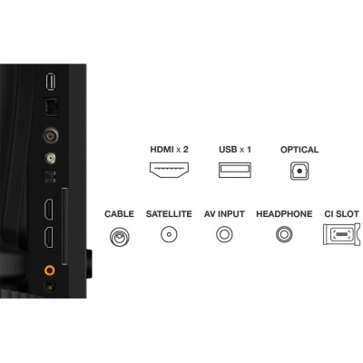 Телевізор 43" TCL QLED FHD 60Hz Smart Android TV Black (43V5C)