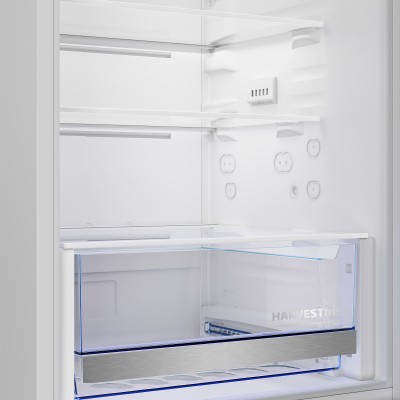 Холодильник Beko вбудований з нижн. мороз., 194x55x55, xолод.відд.-224л, мороз.відд.-76л, 2дв., D, NF, HarvestFresh, білий (B5BC