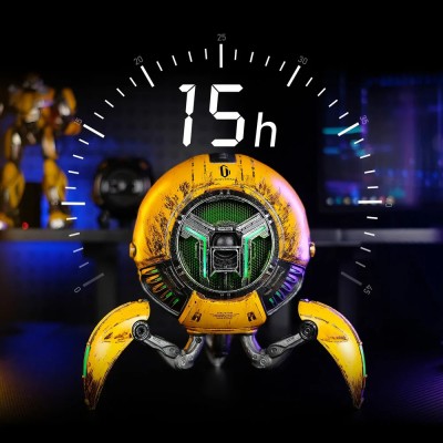 Акустична система Gravastar Mars Pro 2 Battle-Worn, Zinc Alloy body, BT/3.5мм, 20ВТ, жовтий