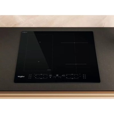 Варильна поверхня Whirlpool індукційна, 60см, розширена зона, чорний (WLB4060CPNE)