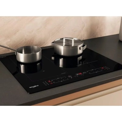 Варильна поверхня Whirlpool індукційна, 60см, розширена зона, чорний (WLB4060CPNE)