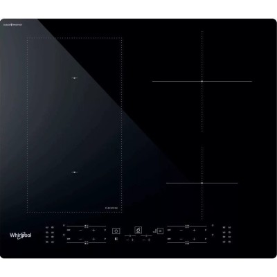 Варильна поверхня Whirlpool індукційна, 60см, розширена зона, чорний (WLB4060CPNE)