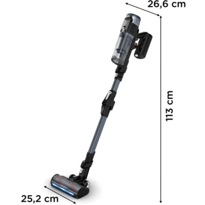 Пилосос Rowenta безпровідний X-Force Flex 16.60 Animal, 315Вт, вологе прибирання, конт пил -0.65л, автон. робота до 120хв, HEF s