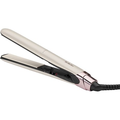 Випрямляч Babyliss Stardust Shimmer, 49Вт, темп.режимов-13, 170-235 °C, терморукавичка, титан-кераміка, білий (ST914PE)