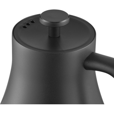 Електрочайник Sencor 0.6л, 5 темп.реж, підтримка температури, мех. управління, нержавіюча сталь, чорний (SWK2828BK)