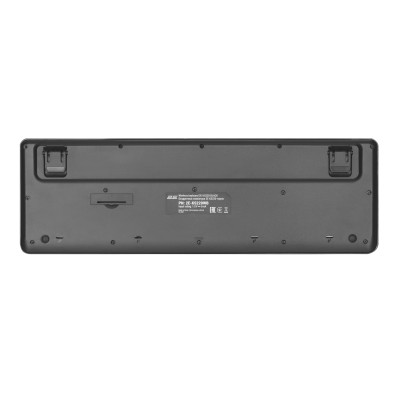 Клавіатура мембранна 2E KS220 106key, WL, EN/UK/RU, чорний