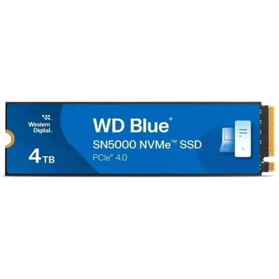 Накопичувач SSD WD M.2 4TB PCIe 4.0 Blue SN5000 (WDS400T4B0E)