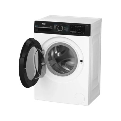 Пральна машина Beko фронтальна, 7кг, 1200, A, 50см, дисплей, інвертор, пара, білий (BM3WFSU47215WB)