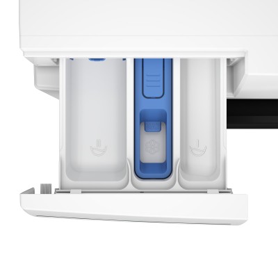 Пральна машина Beko фронтальна, 7кг, 1200, B, 50см, дисплей, інвертор, пара, білий (BM1WFSU37233WB)