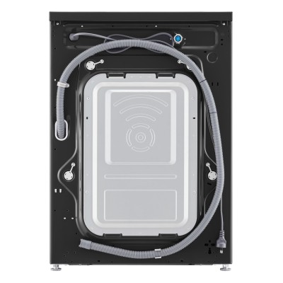 Пральна машина LG фронтальна, 9кг, 1400, A, 55см, дисплей, пара, інвертор, чорний (F4Y2VS5JE)