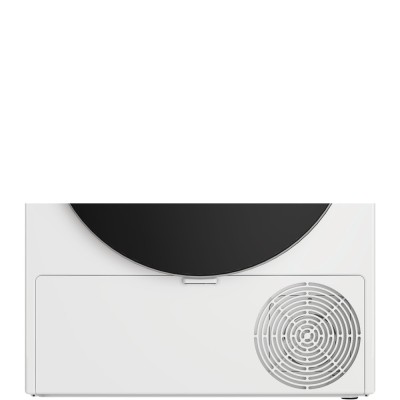 Сушильна машина Whirlpool тепловий насос, 8кг, A++, 54,5см, дисплей, люк чорний, білий (WPS8WBSUA)