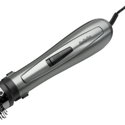 Фен-щітка Babyliss Xanadu, 1000Вт, 2 режими, хол. обдув, 2 насадки, сірий (AS261E)