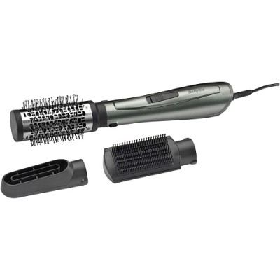 Фен-щітка Babyliss Xanadu, 1000Вт, 2 режими, хол. обдув, 2 насадки, сірий (AS261E)