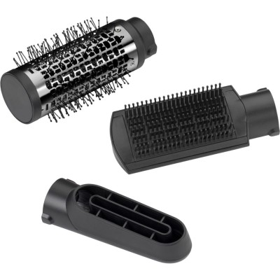 Фен-щітка Babyliss Xanadu, 1000Вт, 2 режими, хол. обдув, 2 насадки, сірий (AS261E)