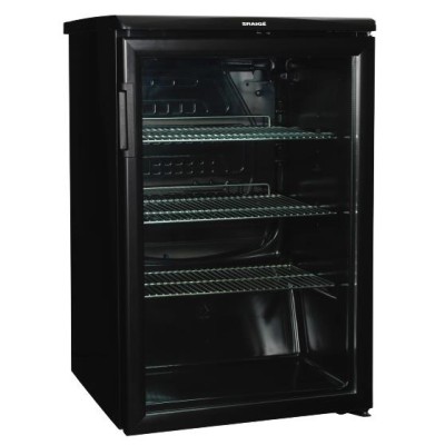 Холодильна вітрина Snaige, 85x56х60, 130л, полок - 3, зон - 1, бут-62, 1дв., ST, чорний (CD14SM-S3JJ3C)