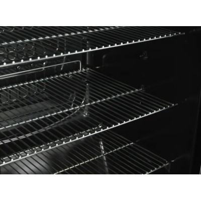 Холодильна вітрина Snaige, 85x56х60, 130л, полок - 3, зон - 1, бут-62, 1дв., ST, чорний (CD14SM-S3JJ3C)