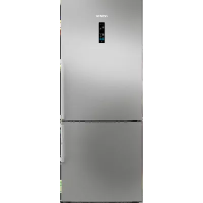 Холодильник Siemens з нижн. мороз., 186x75x78, xолод.відд.-357л, мороз.відд.-169л, 2дв., C, NF, дисплей, нерж (KG76PAIC0N)