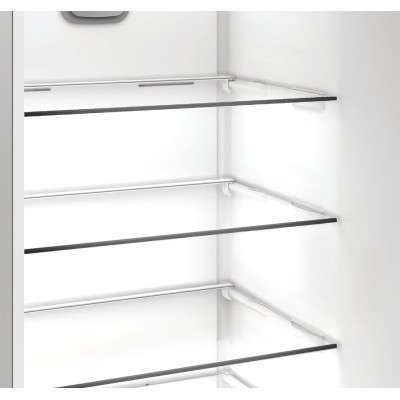 Холодильник Whirlpool з нижн. мороз., 186.5x60х66.3, холод.відд.-210л, мороз.відд.-104л, 2дв., А++, NF, інв., зона нульова, сіри