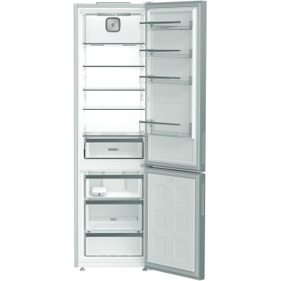 Холодильник Whirlpool з нижн. мороз., 203.5x60х66.3, холод.відд.-231л, мороз.відд.-104л, 2дв., А++, NF, інв., зона нульова, нерж