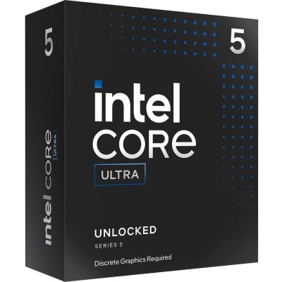 Центральний процесор Intel Core Ultra 5 245KF 14C/14T 4.2GHz 24Mb LGA1851 125W w/o graphics Box (BX80768245KF)