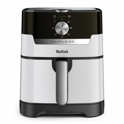 Мультипіч Tefal EasyFry&Grill, 1550Вт, чаша-4.2л, механічне керув., від 80°C до 200°C, пластик, чорний-світло-сірий (EY501A10)