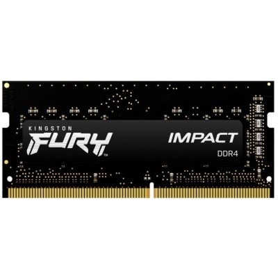 Пам'ять ноутбука Kingston DDR4 64GB KIT (32GBx2) 3200 FURY Impact (KF432S20IBK2/64)