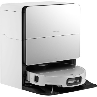 Робот-пилосос Roborock Saros 10, h=4.9см, вологе прибирання, конт пил -0.27л, автон. робота до 220хв, Wi-Fi, станція самоочищ., 