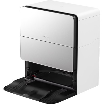 Робот-пилосос Roborock Saros 10, h=4.9см, вологе прибирання, конт пил -0.27л, автон. робота до 220хв, Wi-Fi, станція самоочищ., 