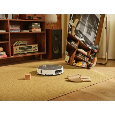 Робот-пилосос Roborock Saros 10, h=4.9см, вологе прибирання, конт пил -0.27л, автон. робота до 220хв, Wi-Fi, станція самоочищ., 