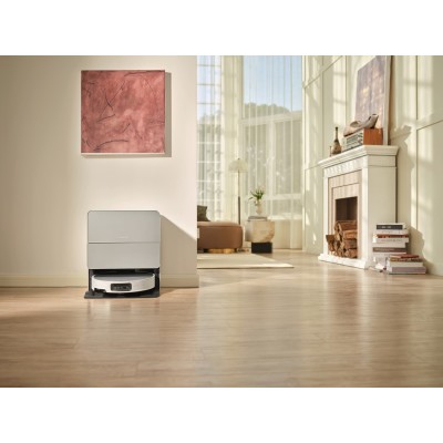 Робот-пилосос Roborock Saros 10, h=4.9см, вологе прибирання, конт пил -0.27л, автон. робота до 220хв, Wi-Fi, станція самоочищ., 