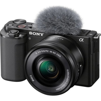 Фотокамера Sony ZV-E10 kit [16-50mm] Black (ILCZVE10LB.CEC) Global