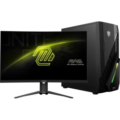 Монітор MSI 23.6" MAG 244C HDMI, DP, Audio, VA, 180Hz, 1ms, sRGB 105%, CURVED, AdaptiveSync (9S6-3BB31H-039)