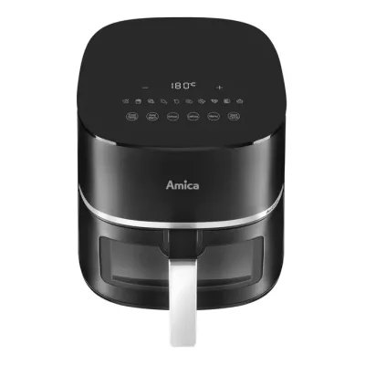 Мультипіч Amica 1600Вт, чаша-5.2л, сенсорне управл., 10 авто. программ, пластик, чорний (AFM5020)