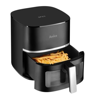 Мультипіч Amica 1600Вт, чаша-5.2л, сенсорне управл., 10 авто. программ, пластик, чорний (AFM5020)