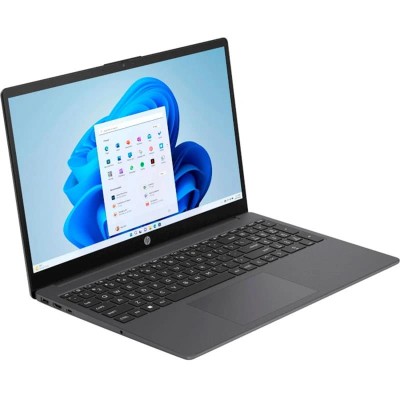 Ноутбук HP 15-fc0316ua 15.6" FHD IPS AG, AMD R5-7520U, 16GB, F512GB, UMA, DOS, сірий (D06H4EA)