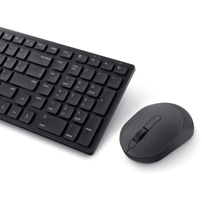 Клавіатура Dell Pro Compact Silent Keyboard and Mouse - KM555 - Ukrainian (580-BBWJ)