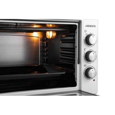 Піч електрична ARDESTO, 40л, 1300Вт, механіч., білий (MEO-N40W)
