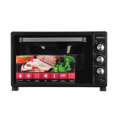 Піч електрична ARDESTO, 40л, 1300Вт, механіч., конвекція, чорний (MEO-N40CB)