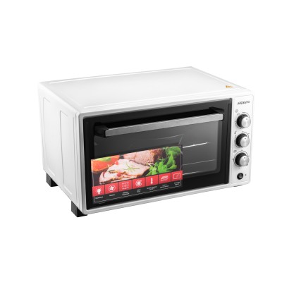 Піч електрична ARDESTO, 48л, 1700Вт, механіч., конвекція, подвійне скло, білий (MEO-N48CW)