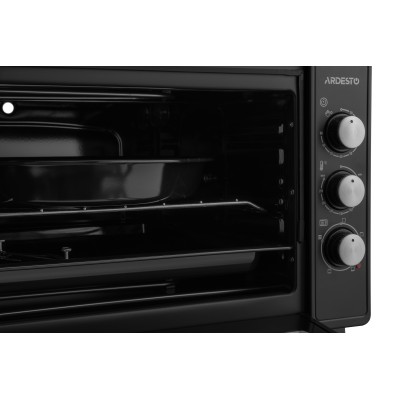 Піч електрична ARDESTO, 48л, 1700Вт, механіч., рожен, чорний (MEO-N48RB)
