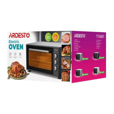 Піч електрична ARDESTO, 48л, 1700Вт, механіч., рожен, чорний (MEO-N48RB)
