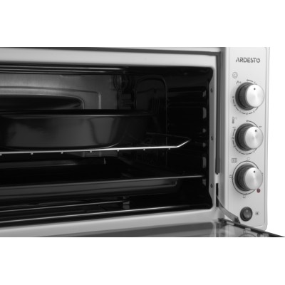 Піч електрична ARDESTO, 52л, 1700Вт, механіч., конвенція, подвійне скло, білий (MEO-N52CW)