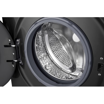 Пральна машина LG фронтальна, 6.5кг, 1200, В, 44см, дисплей, пара, інвертор, чорний (F2Y2WS6JE)