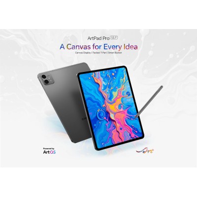 Планшет Teclast ArtPad Pro 12.7" 8ГБ, 256ГБ, LTE, 10000мА•год, Android, сірий